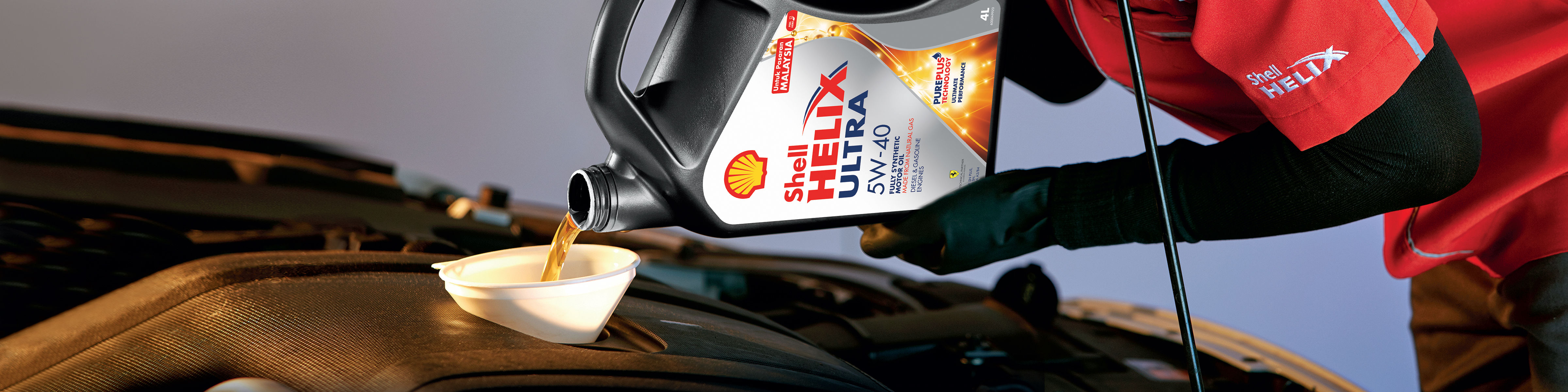 Designed for Ultimate Engine Performance - Shell HELIX Drive on